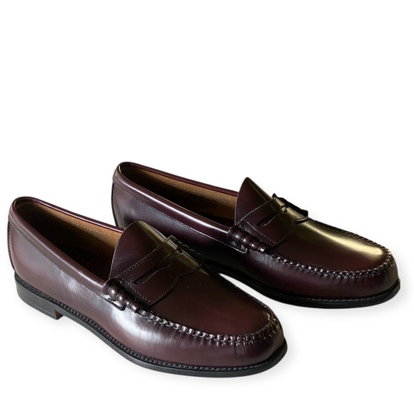 G H Bass Other - G.H. Bass Weejuns Heritage Larson Leather Penny Loafer Burgundy Size 10.5 D NWOT